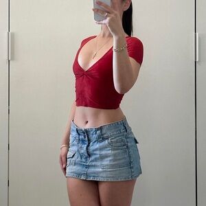 Red Women's Top